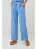 Lin Passion Leinen-Hose in Hellblau
