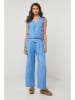 Lin Passion Leinen-Hose in Hellblau