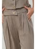 Lin Passion Linnen broek lichtbruin