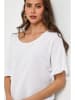 Lin Passion Bluse in Weiß