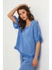 Lin Passion Bluse in Blau