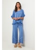 Lin Passion Bluse in Blau