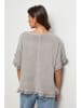 Lin Passion Bluse in Grau