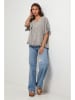 Lin Passion Bluse in Grau
