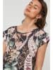 Lin Passion Bluse in Schwarz/ Bunt