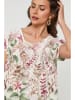 Lin Passion Blouse crème/meerkleurig