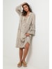 Lin Passion Leinen-Kleid in Beige