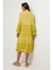 Lin Passion Leinen-Kleid in Gelb
