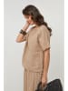 Lin Passion Leinen-Bluse in Beige