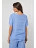 Lin Passion Leinen-Bluse in Hellblau