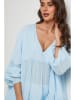 Lin Passion Blouse lichtblauw