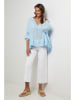 Lin Passion Bluse in Hellblau