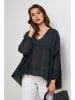 Lin Passion Blouse zwart