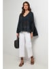 Lin Passion Blouse zwart