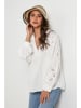Lin Passion Bluse in Weiß