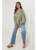 Lin Passion Blouse kaki