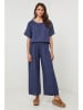 Lin Passion Leinen-Hose in Dunkelblau