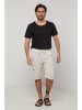 Lin Passion Leinen-Cargobermudas in Creme