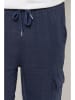 Lin Passion Linnen cargobermuda donkerblauw