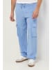 Lin Passion Leinen-Cargohose in Hellblau