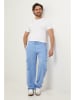Lin Passion Leinen-Cargohose in Hellblau