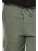 Lin Passion Leinen-Cargohose in Khaki
