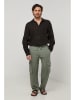 Lin Passion Leinen-Cargohose in Khaki
