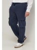 Lin Passion Leinen-Cargohose in Dunkelblau