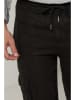 Lin Passion Leinen-Cargohose in Schwarz