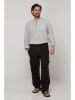 Lin Passion Leinen-Cargohose in Schwarz