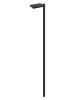 lumisky LED-Solar-Strassenlaterne "Link" in Schwarz - (B)32,6 x (H)250 x (T)21,6 cm