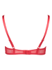 LASCANA Push-up beha "Nikoletta" rood
