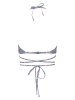 LASCANA Bikini-Oberteil "Lisa" in Blau/ Orange