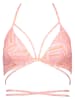 LASCANA Biustonosz bikini "Lisa" w kolorze jasnoróżowo-pomarańczowym