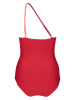 s.Oliver Badeanzug "Yella" in Rot/ Pink/ Orange