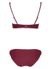 s.Oliver Bikini "Solo" w kolorze bordowym