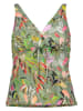 s.Oliver Tankini-Oberteil "Herbst" in Grün