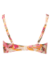 s.Oliver Bikini-Oberteil "Bauhinia" in Creme/ Pink