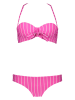 Vivance Bikini "Suru" in Pink/ Weiß