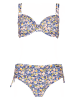 Buffalo Bikini "Tara" blauw/geel