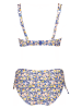Buffalo Bikini "Tara" in Blau/ Gelb