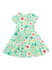 Frugi Kleid "Spring Skater" in Mint/ Weiß