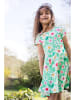 Frugi Kleid "Spring Skater" in Mint/ Weiß