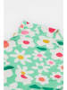 Frugi Kleid "Spring Skater" in Mint/ Weiß
