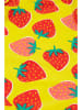 Frugi Sukienka "Spring Skater" w kolorze żółto-czerwonym