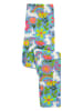 Frugi Legginsy "Libby" w kolorze błękitno-białym