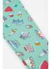 Frugi Legging "Libby" mintgroen/wit/rood