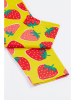 Frugi Legginsy "Libby" w kolorze żółto-czerwonym