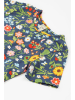 Frugi Kleid "Sunshine Skater" in Dunkelblau/ Grün