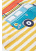 Frugi Shirt "Sid" in Gelb/ Weiß/ Hellblau